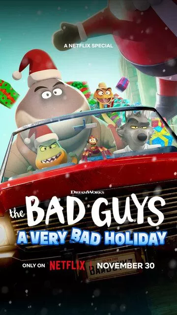 Скачать Плохие парни: Очень плохой праздник / The Bad Guys: A Very Bad Holiday HDRip торрент
