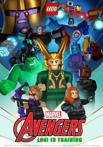 Мультфильм LEGO Marvel Avengers: Loki in Training скачать торрент